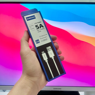 สายชาร์จ Samsung หัว Micro USB ชาร์ตมือถือแอนดรอยด์และอุปกรณ์ไฟฟ้าอื่นๆ รองรับไฟสูงสุด 5A ชาร์จเร็ว สายชาตเร็ว ซัมซุง