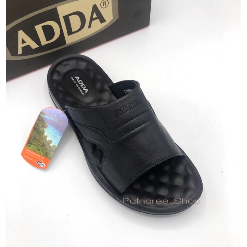 ⭐️พร้อมส่ง⭐️ADDA รุ่น 73809 ของแท้💯% รองเท้าแตะแบบสวม ไซส์ 39-43