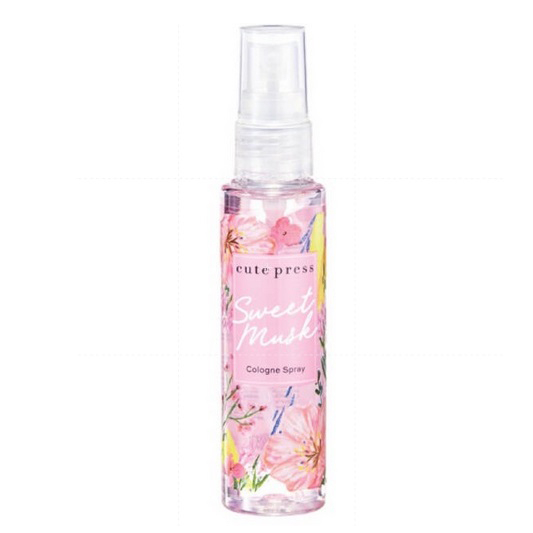 โคโลญ สเปรย์ คิวท์เพรส สวีท มัสค์ Cute press Cologne spray - Sweet Musk ขนาด 60 มล. เสน่ห์เกินคาดเดา