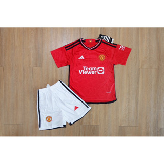 [AAA]เสื้อฟุตบอลเด็กแมนยู เหย้า Manchester United 2023/24 เกรดแฟนบอล