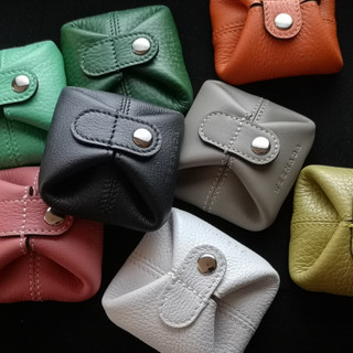 กระเป๋าใส่เหรียญหนังแท้ น้องห่อหมก มีสีใหม่ๆมาเพิ่ม และมี 🚩L…