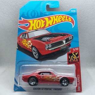 รถเหล็ก Hotwheels CUSTOM 67 PONTIAC FIREBIRD (ib41)