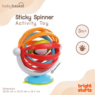 #พร้อมส่ง Baby Einstein Sticky Spinner ของเล่นเด็ก เสริมสร้างพัฒนาการ ลูกบอลหมุนได้ตั้งโต๊ะ