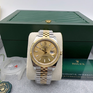 RO นาฬิกาข้อมือผู้ชาย Datejust 41 mm ระบบออโต้ RLCC Clean Factory