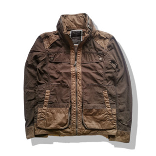 Guess Brown Hooded Jacket รอบอก 40”