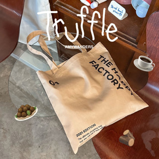 Amywanders กระเป๋าผ้า Truffle wanders tote