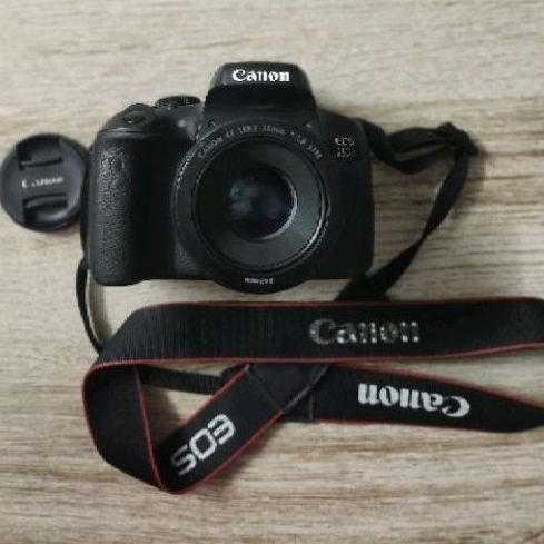 กล้องCanon EOS 750D (มือสอง สภาพ98%) +เลนส์