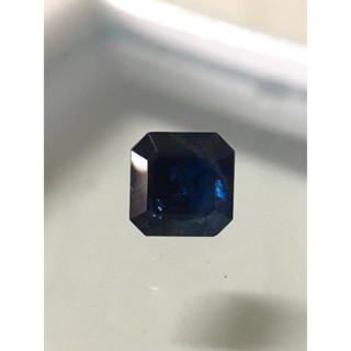 BLUE SAPPHIRE ไพลินแท้ 0.63 กะรัต พลอยเผาเก่า เม็ดจิ๋ว เหมาะงานมินิมอลค่ะ