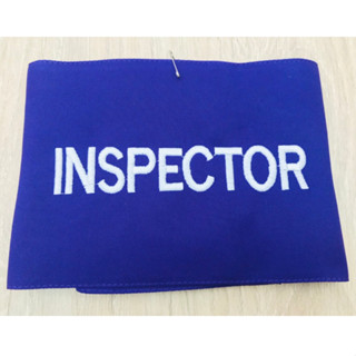 ปลอกแขน Inspector แบบมีตีนตุ๊กแก พร้อมส่ง