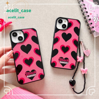 ❤️ส่งของขวัญ❤️ เคสไอโฟน 11 12 13 14 Pro Max รูปหัวใจ ความคิดสร้างสรรค์ สาวน่ารักหัวใจ Case for iPhone สไตล์วรรณศิลป์