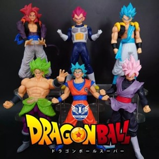 โมเดล Dragonball ดราก้อนบอล Set - G ชุด Gogeta Blue จำนวน 6 ตัว ขนาดใหญ่พิเศษ💥 ตัวใหญ่มาก 16-20 Cm ราคาถูก พร้อมส่งทันที