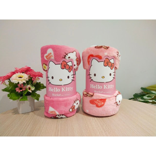 Moshi Moshi ผ้าห่ม ผ้าห่มนาโน (ขนาด 110 x 170 cm) ลาย Hello Kitty ลิขสิทธิ์ของแท้จากโมชิ