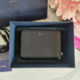 ❤️สินค้าพร้อมส่ง Dior lcon pouch หนังนิ่มสวย ใช้งานง่าย ขนาดเล็กกระทัดรัด