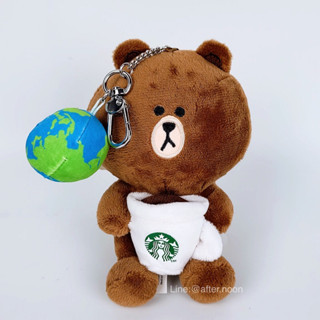 🐻 [พร้อมส่ง] ตุ๊กตาพวงกุญแจ Line Friends 2022 collection / Starbucks แท้💯‼️