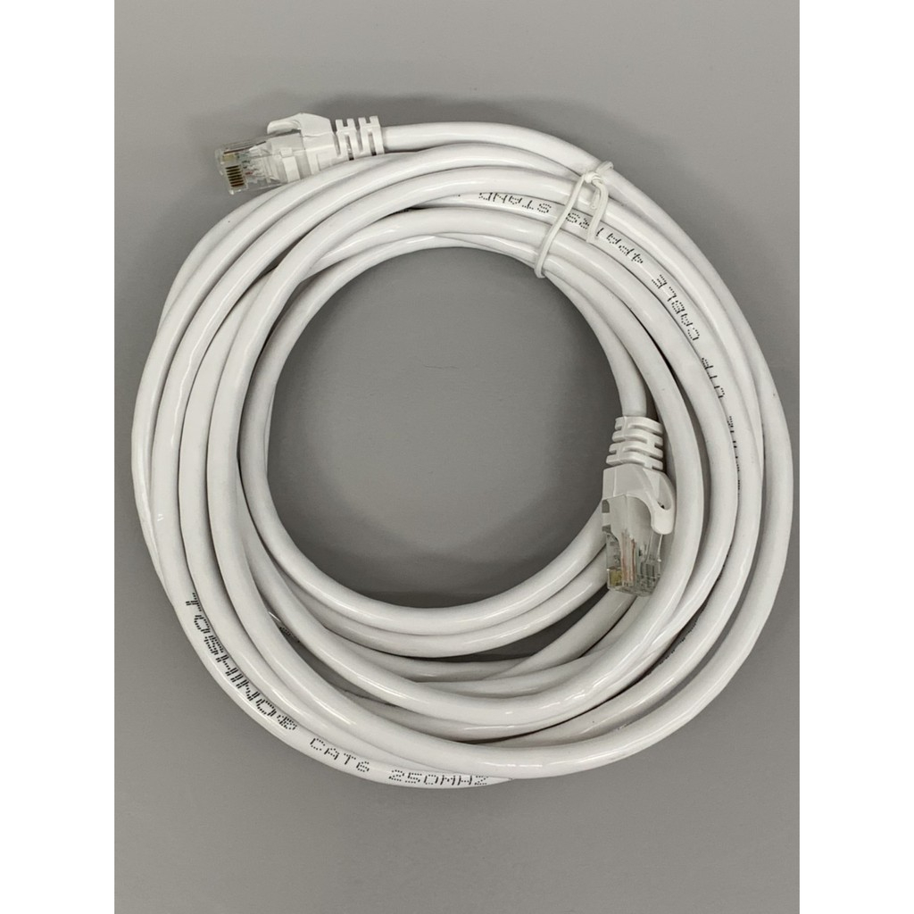 สายแลน สำเร็จรูป พร้อมหัว CAT6  (ความยาว 5 เมตร , 10 เมตร) โตชิโน่ Toshino