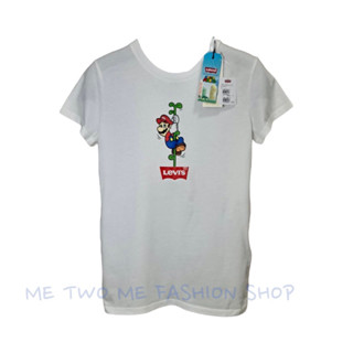 เสื้อยืดผู้หญิง Levi’s X Super Mario (17369I-ขาว),(17369I-ดำ)