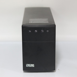 เครื่องสำรองไฟ PCM Powercom BNT-1000VA/600W มือสอง เครื่องเปล่าไม่มีแบตเตอรี่