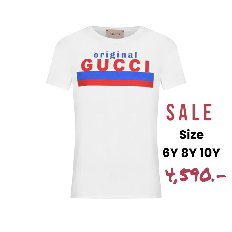 Preorder [SALE]เสื้อยืดเด็ก Gucci Tshirt ของแท้จาก uk ค่ะ