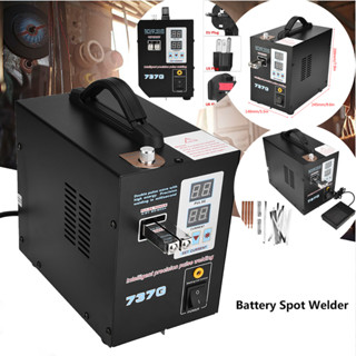 Battery Spot Welder เครื่องเชื่อมจุดแบตเตอรี่ แบบพกพา 800A 0.05-0.2 มม.