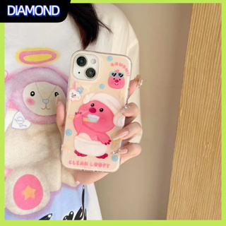 💲คูปองเคลม💲เคสไอโ case for iphone 11 12 ซาวน่า loopy เคส 14 13 12 11 pro max ซิลิโคนเหลว ป้องกันการตก ทนทาน