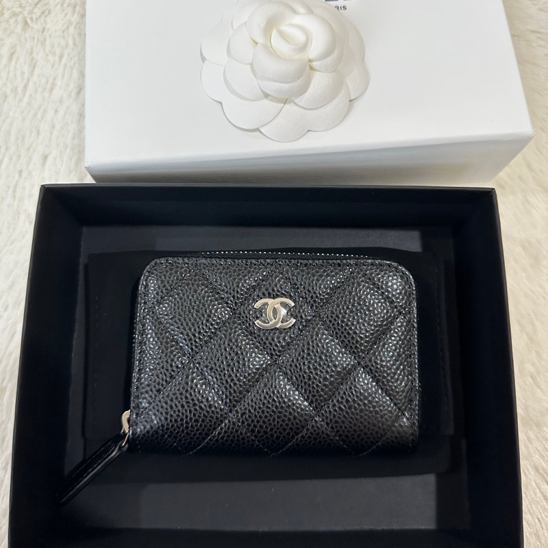 New Chanel zipped coin purse