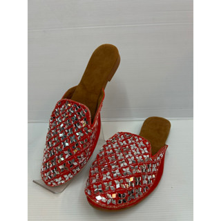 [พร้อมส่ง] รองเท้าอินเดีย Indian Jutti Slip Ons