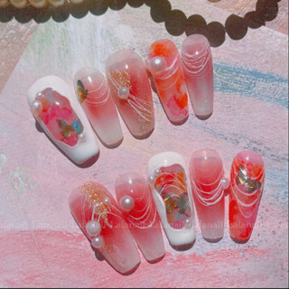 เล็บเจลงานHandmade กดสั่งเลยจ้า
