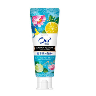 Ora2 Toothpaste Citrus Mint 130G โอราทูมี ยาสีฟันอโรมา สปาร์คลิ้ง ซิตรัส มิ้นท์ ขนาด 130 กรัม