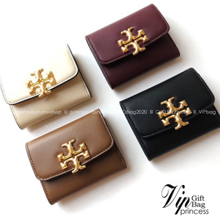 Tory wallet bag / TORY ELEANOR COMPACT WALLET กระเป๋าสตางค์ใบสั้นรุ่นขายดี แบบพับ ตัวมัมตัวแม่มากๆ ดูหรูหราทุกสี