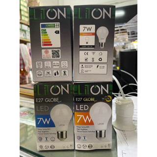 หลอดไฟ LED Liton ขั้วE27 แสงขาว แสงเหลือง รุ่น Globe ขนาด 7W