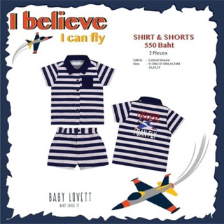 เชิ้ต I believe I can fly 9-12 New