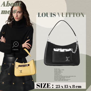 LOUIS VUITTON กระเป๋าหลุยส์วิตตอง MARELLE / กระเป๋าสะพายข้างผู้หญิง