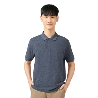 GQ Minimal Polo™ เสื้อโปโลยับยั้งกลิ่นเหงื่อ สีน้ำเงินอ่อน (มินิมอลโปโล)