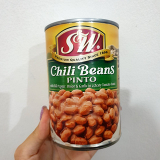 เอส&amp;ดับบลิวถั่วซอสพริกชิลีบีน 439กรัม S&amp;W Chili Bean Chili Bean Sauce 439g.