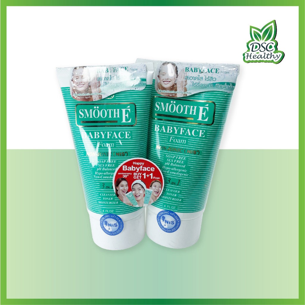 SMOOTH E BABYFACE Foam NON-IONIC (NIS*) 2-4 FL.OZ.