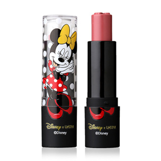 ลิปสติก USTAR MINNIE WONDER DREAM COMFORT LIPSTICK ลิปสติกเนื้อซาติน สี No.1 ชมพูพีชให้ลุคที่เรียบหรู พิกเม้นต์แน่นสวย