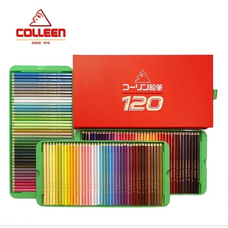 สีไม้คลอลีน 60,72,120สี (Colleen)