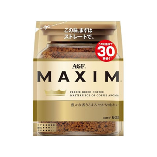 กาแฟ AGF/Maxim instant coffee bag 60g