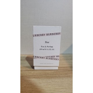 น้ำหอม Burberry Her Eau de Parfume 100 ml แกะดม เหลือ 99% 🩷💫✨️