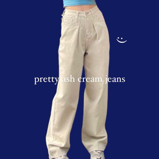 bobbygoodhouse | pre order PRETTY ASH CREAM JEANS