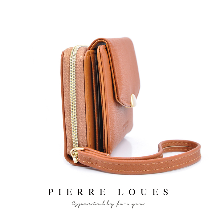 กระเป๋าสตางค์ใบสั้น Plerre Louseพร้อมส่ง กระเป๋าสตางค์ผู้หญิง แฟชั่น สไตล์เกาหลี PL86-18-2