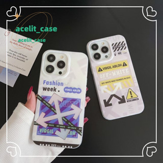 ❤️ส่งของขวัญ❤️ เคสไอโฟน 11 12 13 14 Pro Max เรียบง่าย ความนิยม แฟชั่น สไตล์คู่รัก ฤดูร้อน Case for iPhone สไตล์วรรณศิลป์