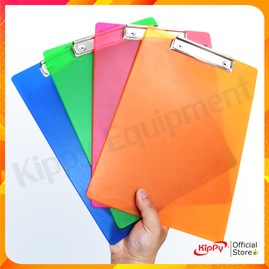 (แพ็ค3ชิ้น) คลิปบอร์ด A4 กระดานรองเขียน แฟ้มหนีบ ที่ใส่เอกสาร [พร้อมส่ง]