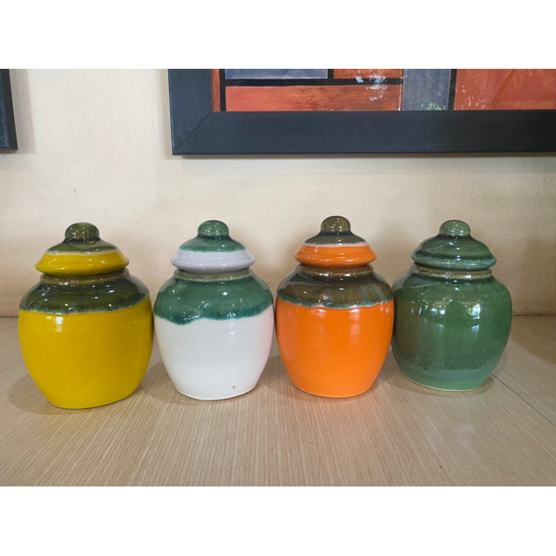 โอ่งเซรามิคพร้อมฝาเล็ก