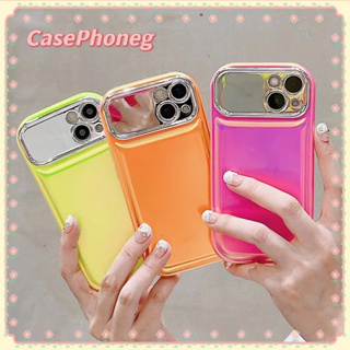 🍑CasePhoneg🍑ขั้นพื้นฐาน สีทึบ เรียบง่าย ป้องกันการหล่น ขอบเต็ม iPhone 11 14 pro max เคสกันกระแทก case for iPhone 12 13