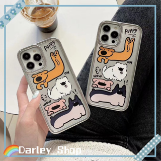 🔥สไตล์ใหม่🔥เคสไอโฟน iphone 11 14 Pro Max น่ารัก ลูกสุนัข ป้องกันการตก ปกป้องเต็มที่ เคส iphone 12 13 Pro Case for iPhone