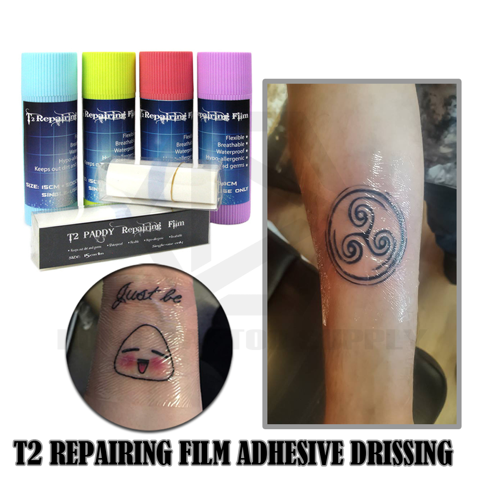 สกินแคร์ ฟิล์มกันน้ำ T2 ของแท้ 100% แรปกาวกันน้ำ แรปปิดรอยสัก T2 Repairing Film Adhesive Dressing