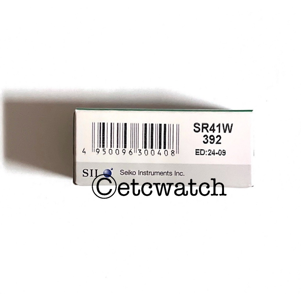 พร้อมส่ง> ถ่านกระดุม Seizaiken 392 / SR41W / SR41 / 41 1 ก้อน