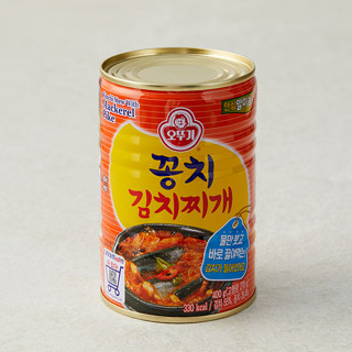 พร้อมส่ง 꽁치김치찌개 (캔) ซุปกิมจิตุ๋นปลาซันมะ Ottogi Kimchi Stew With Pacific Saury 400g