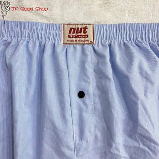 บ๊อกเซอร์(SIZE XL)Nut Boxer ผ้าเชิ้ต ไม่มีตะเข็บหลัง ผ้าคอตตอน100% ​cotton​ กางเกงบ๊อกเซอร์ทรงเกาหลี is